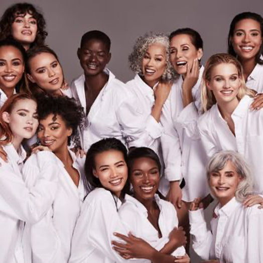 photoshoot of diverse women for international women's day