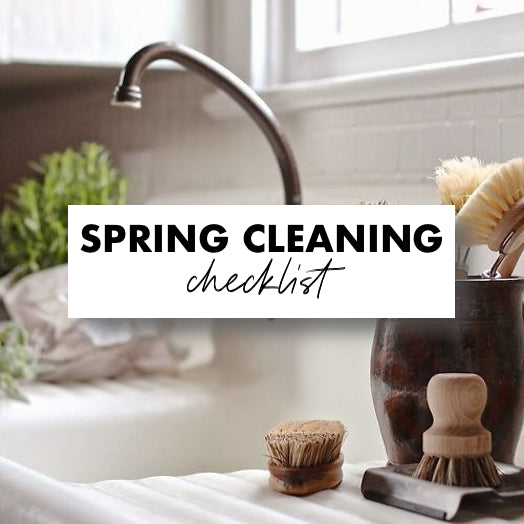 Spring Cleaning Checklist