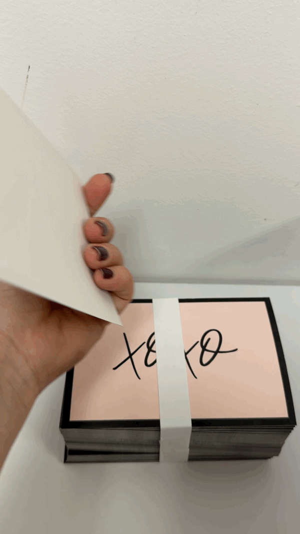 XOXO Blank cards- 250 total