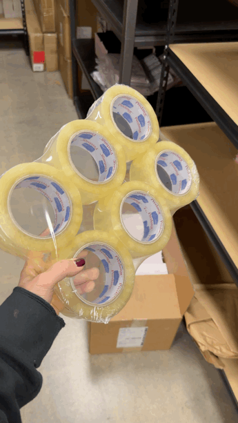 Heavy Duty Packaging Tape- Set of 6