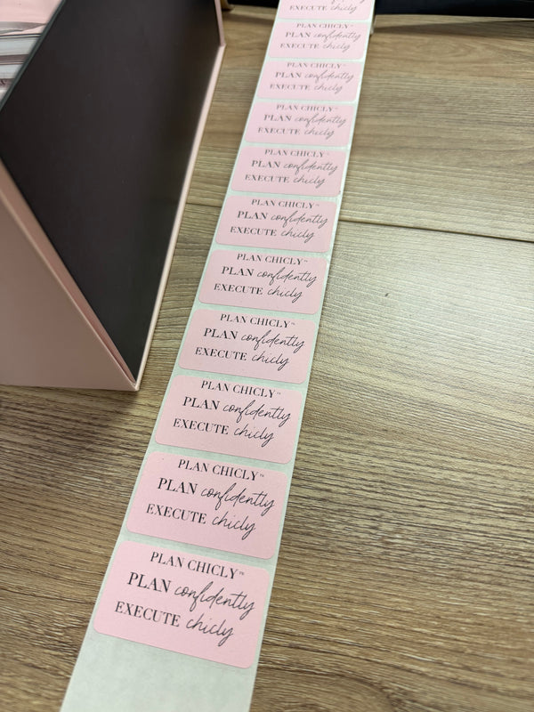 2.25" X 1.25" Direct Thermal Perforated Stickers Labels