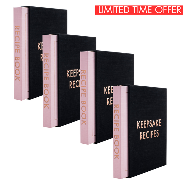 Keepsake Recipe Book- Limited Offer
