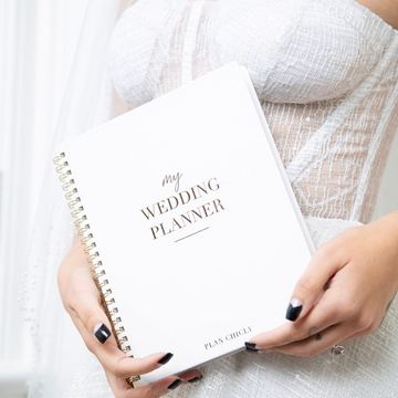 JUBTIC Wedding Planner Book and Organizer for The Bride - Unique Engagement  Gift for Newly Engaged Couples Wedding Notebook Wedding Planning Book for