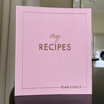 Blank Recipe Book to Write in Your Own Recipes L Cute Empty Cook