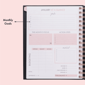 Daily, Weekly, & Monthly Planner, 2024 Year Planner